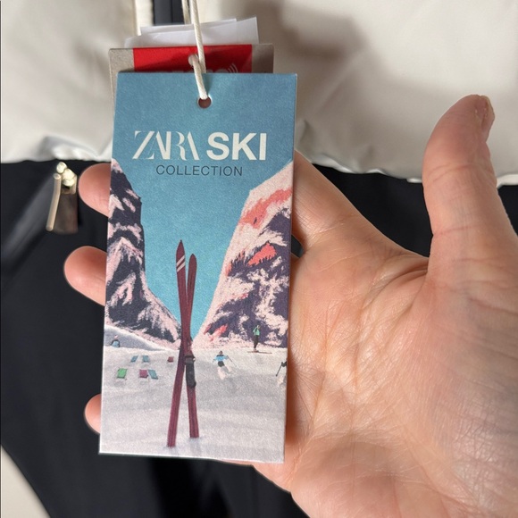 Zara COMBINED PUFFER WATER RESISTANT WINDPROOF RECCO® TECHNOLOGY SKI COLLECTION - Picture 8 of 16